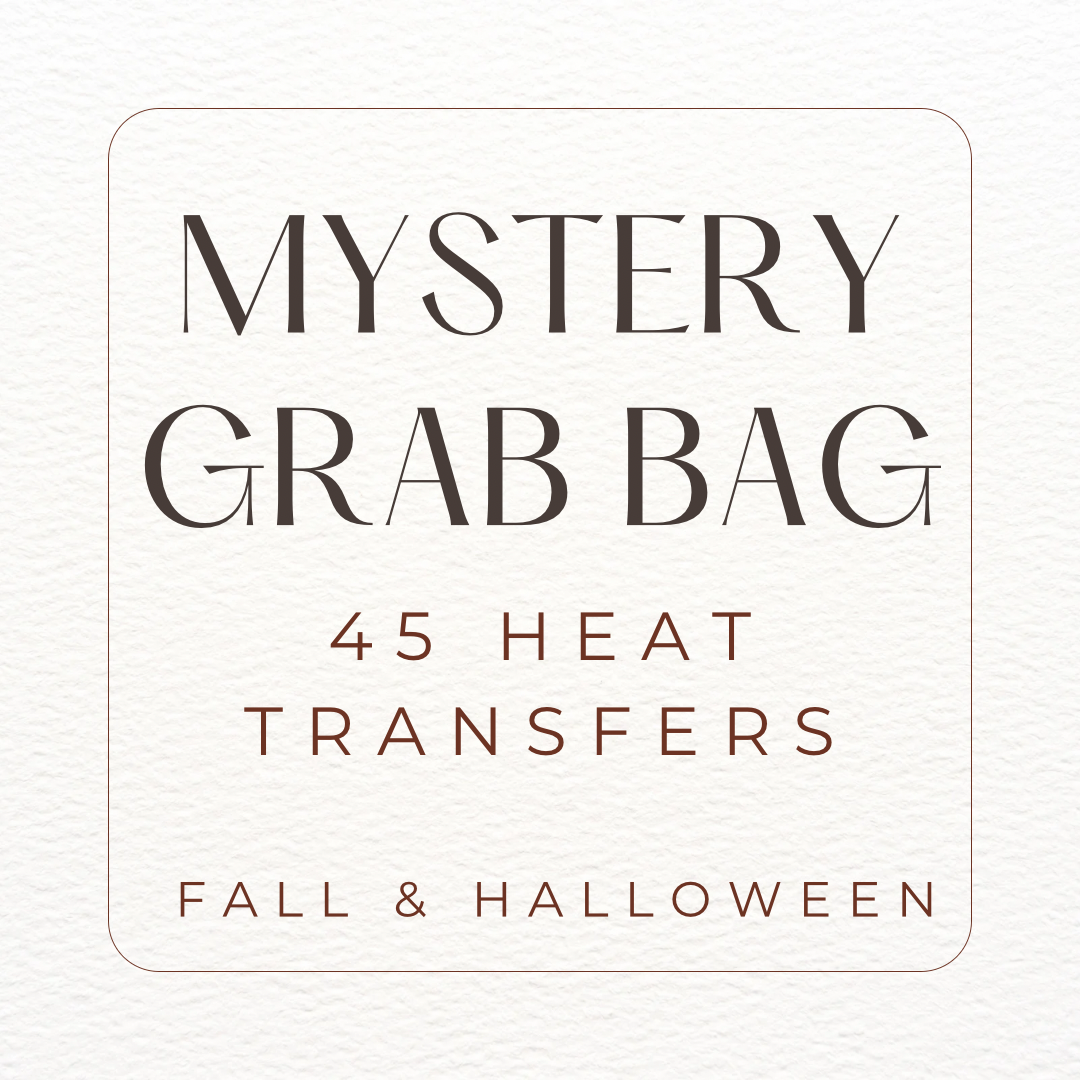 Fall & Halloween Mystery Grab Bag • 45 transfers