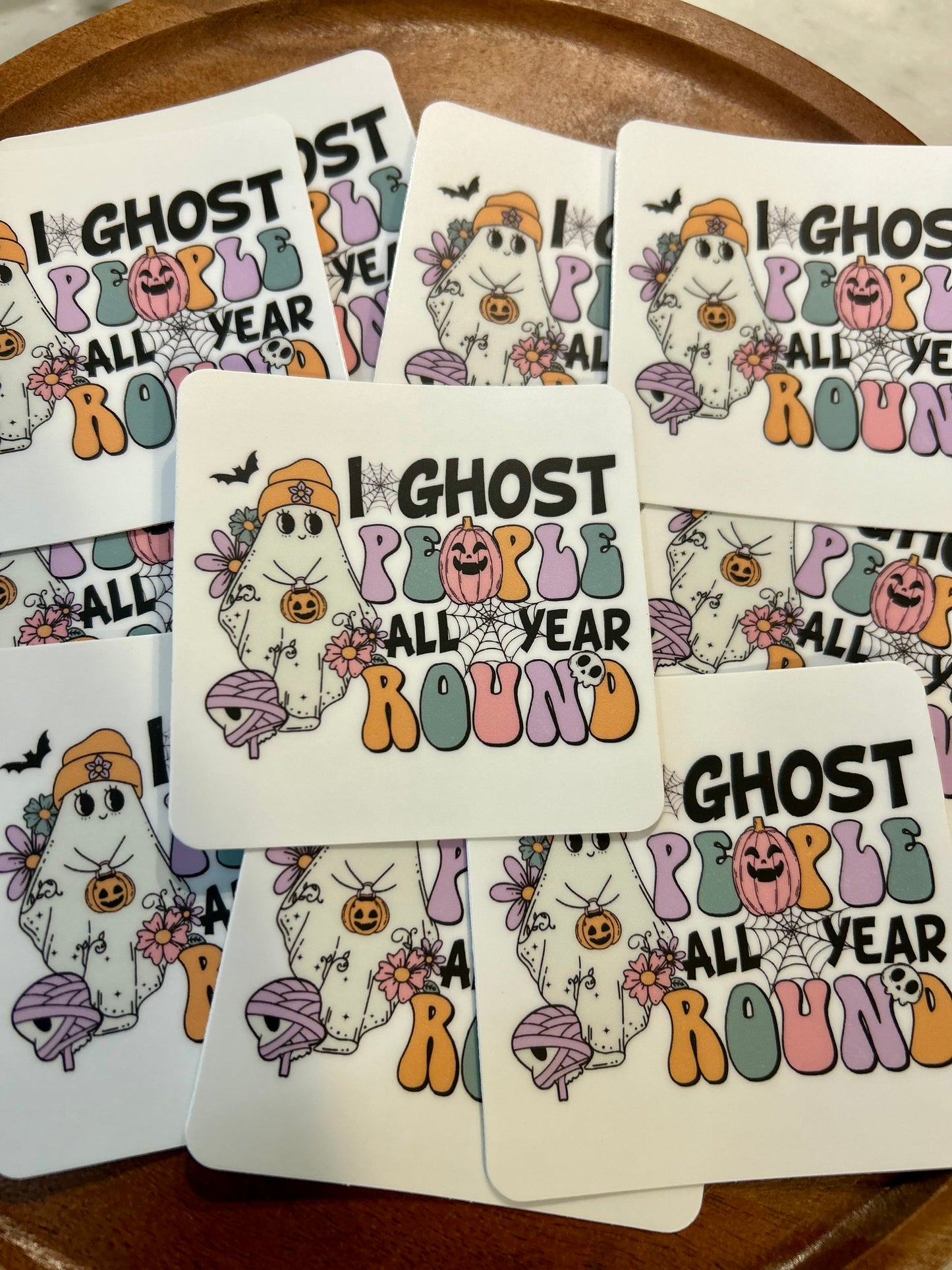 I ghost people sticker
