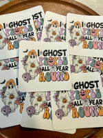 I ghost people sticker