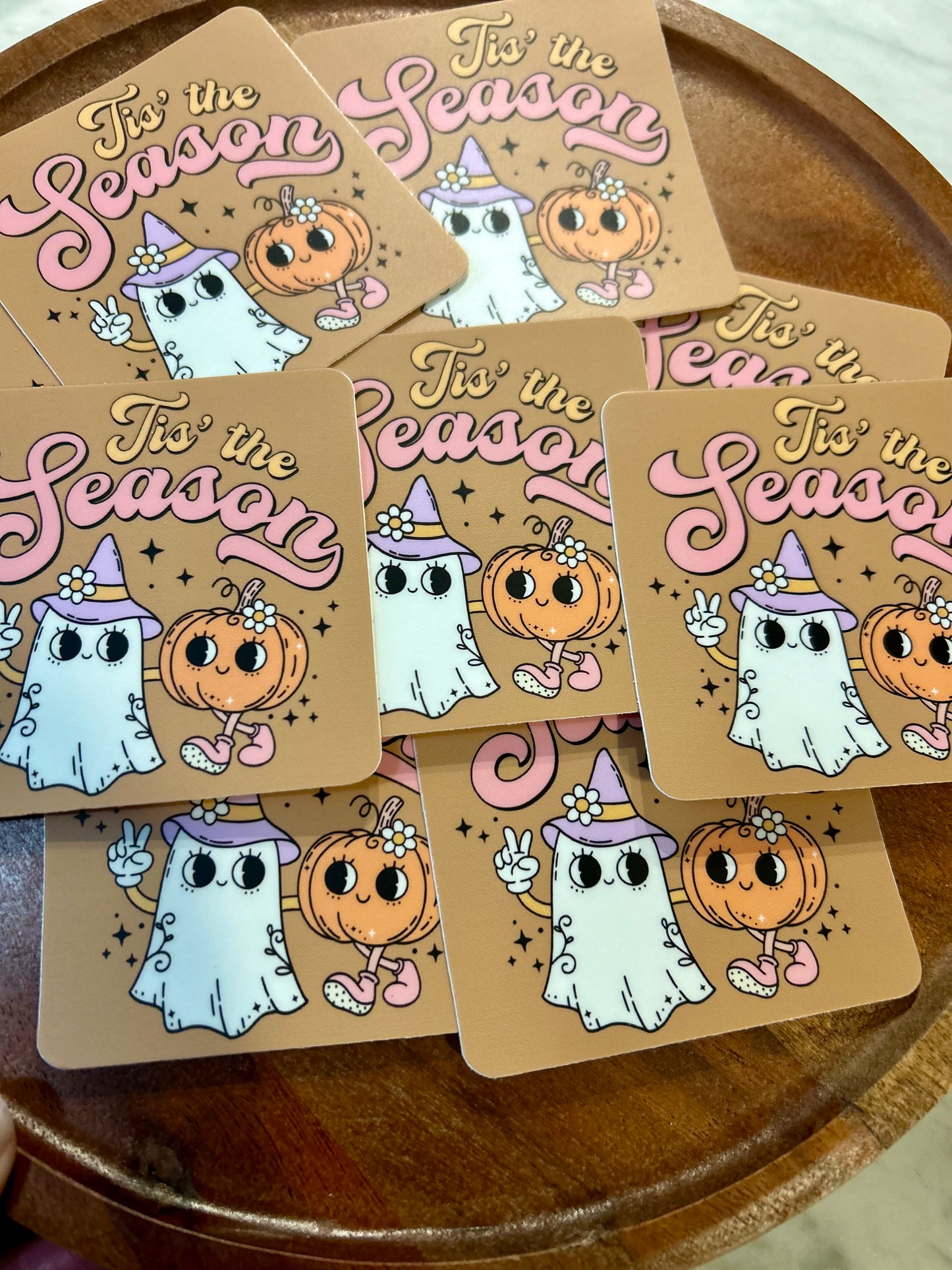 Tis the season (tan) sticker