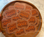 Pumpkin Spice Sticker • brown