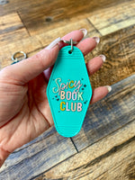 Spicy book club keychain