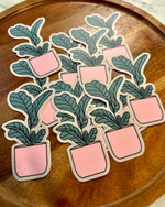 Fiddle leaf fig sticker