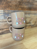 Milk & Cookies Ceramic coffee mugs