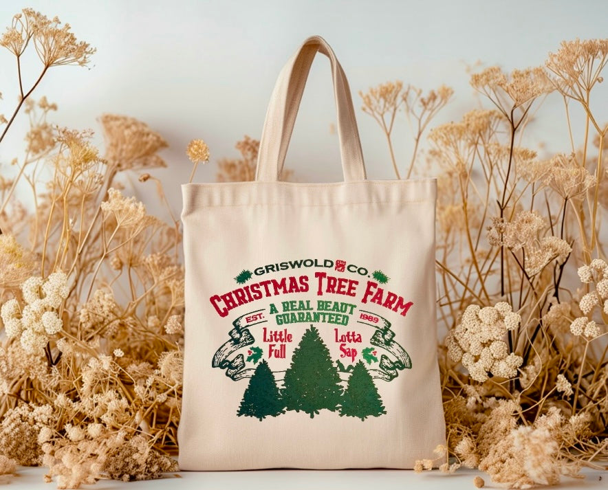 Griswold Christmas Tree Farm Tote Bag