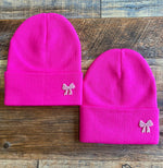 Mini Bow Beanie