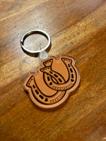Lucky horseshoes keychain
