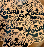 Support Local Caffeine Dealers Magnet