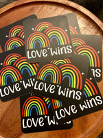 Pride Love Wins sticker