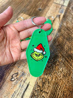 You’re a mean one motel keychain