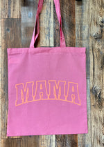 Mama (puff print) tote bag