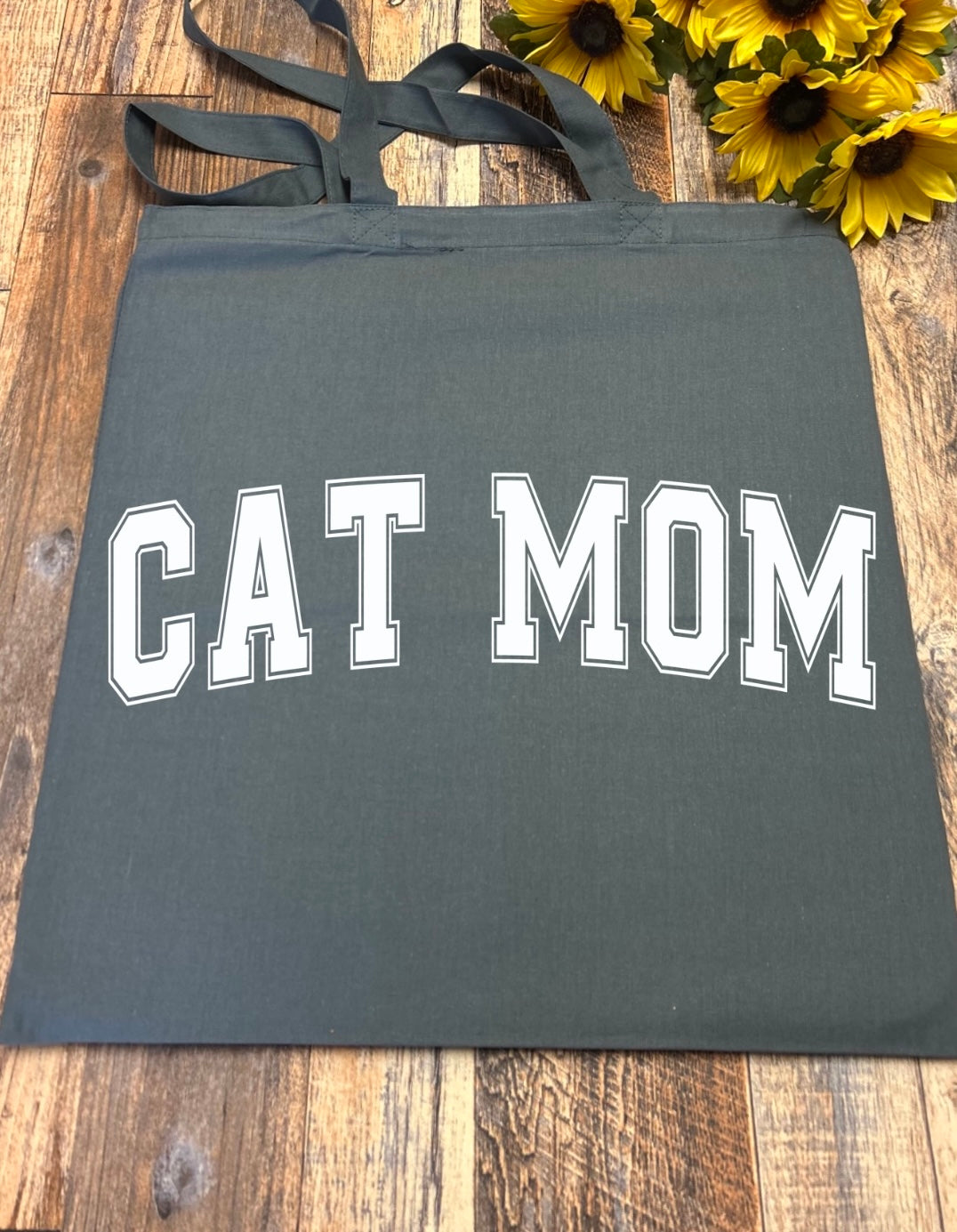 Cat Mom Tote Bag