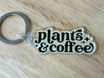 IMPERFECT Plants & Coffee Keychain