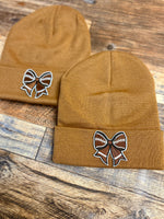 Football Bow Beanie