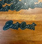 East Coast sticker • black