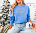 Merry & Bright (metallic gold)