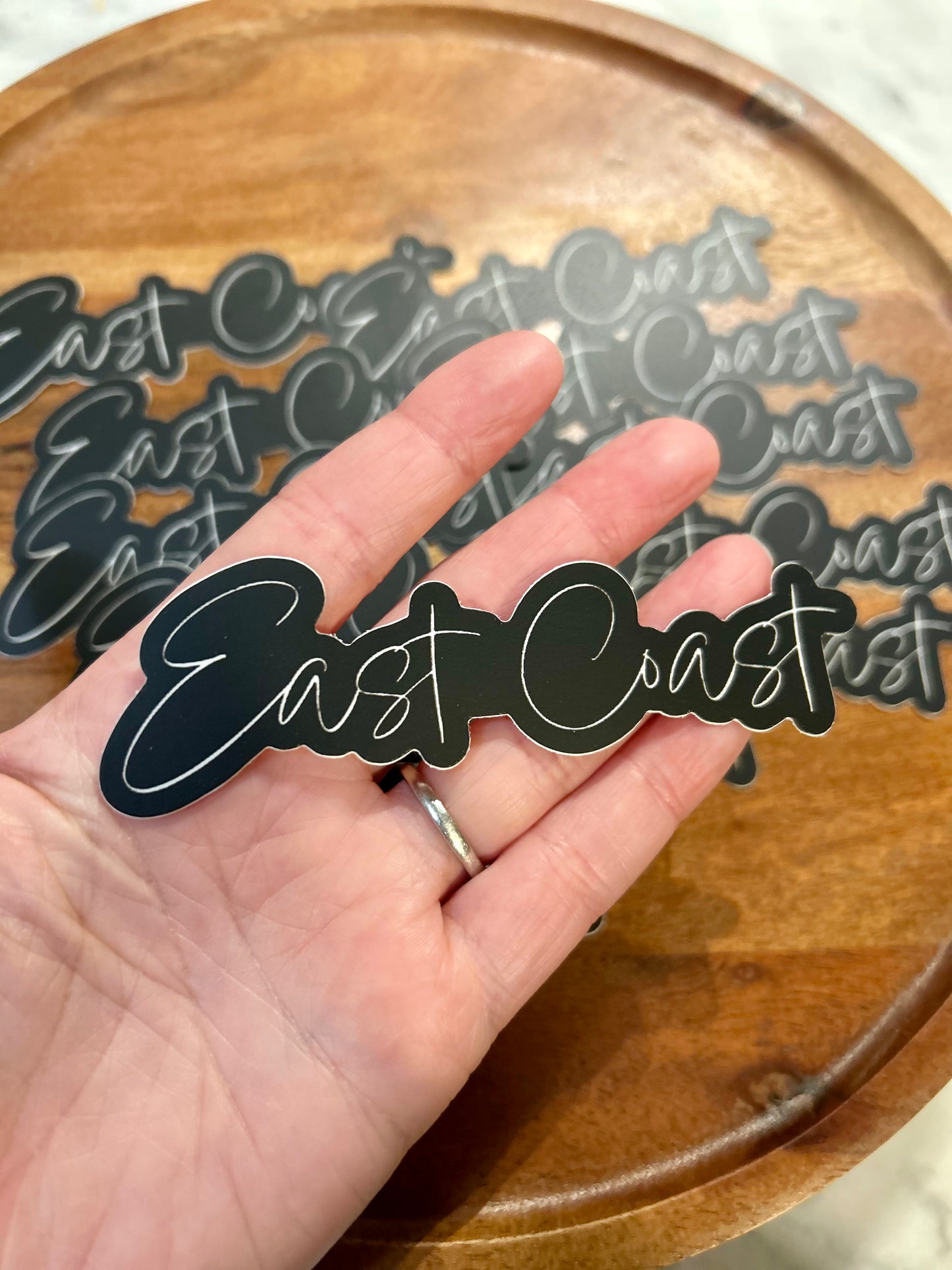 East Coast sticker • black