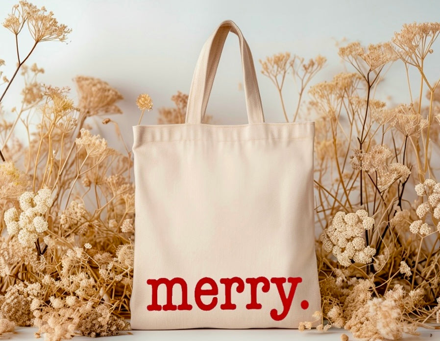 Merry. Tote Bag