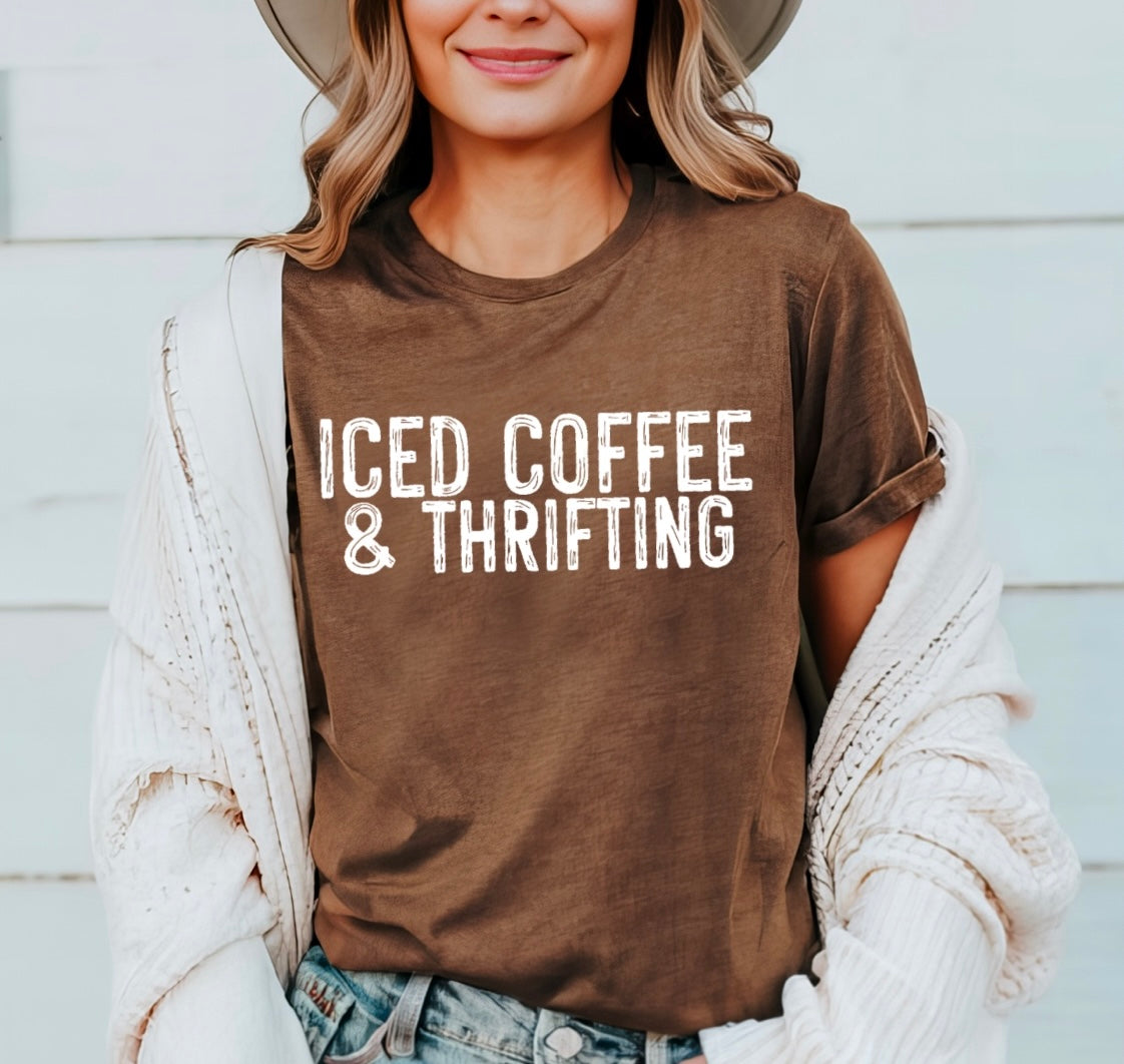 Iced Coffee & Thrifting