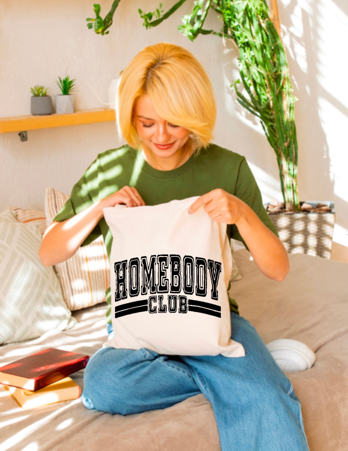 Homebody Club tote bag