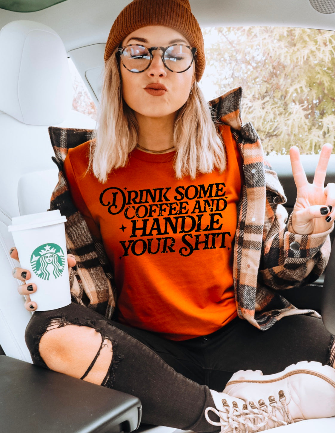 Drink some coffee and handle your shit