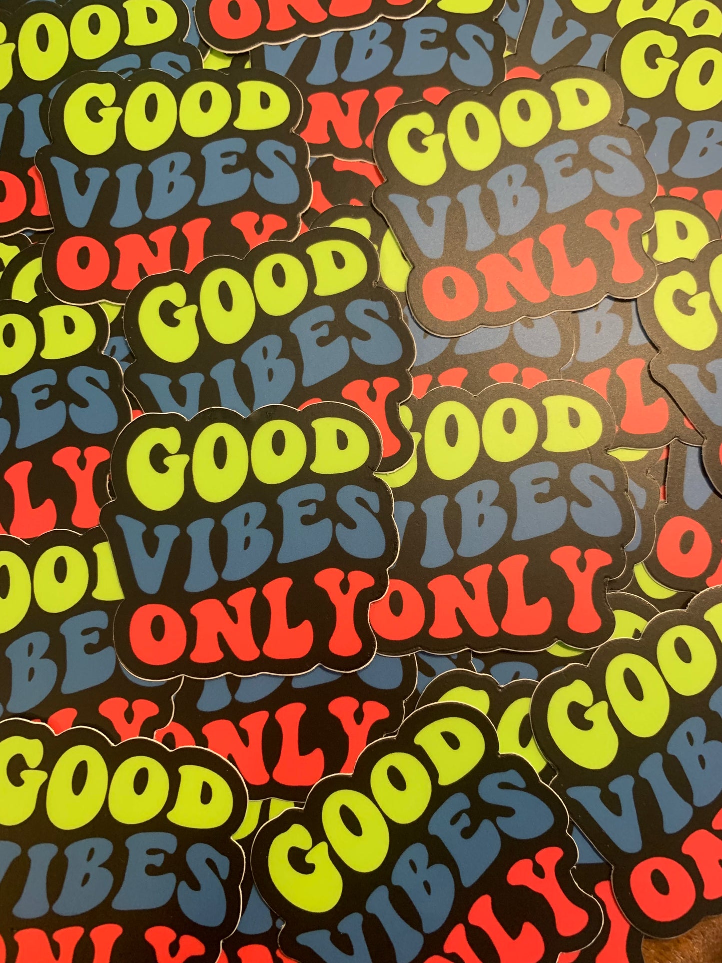 Good Vibes Only Sticker