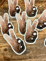 Peace sticker