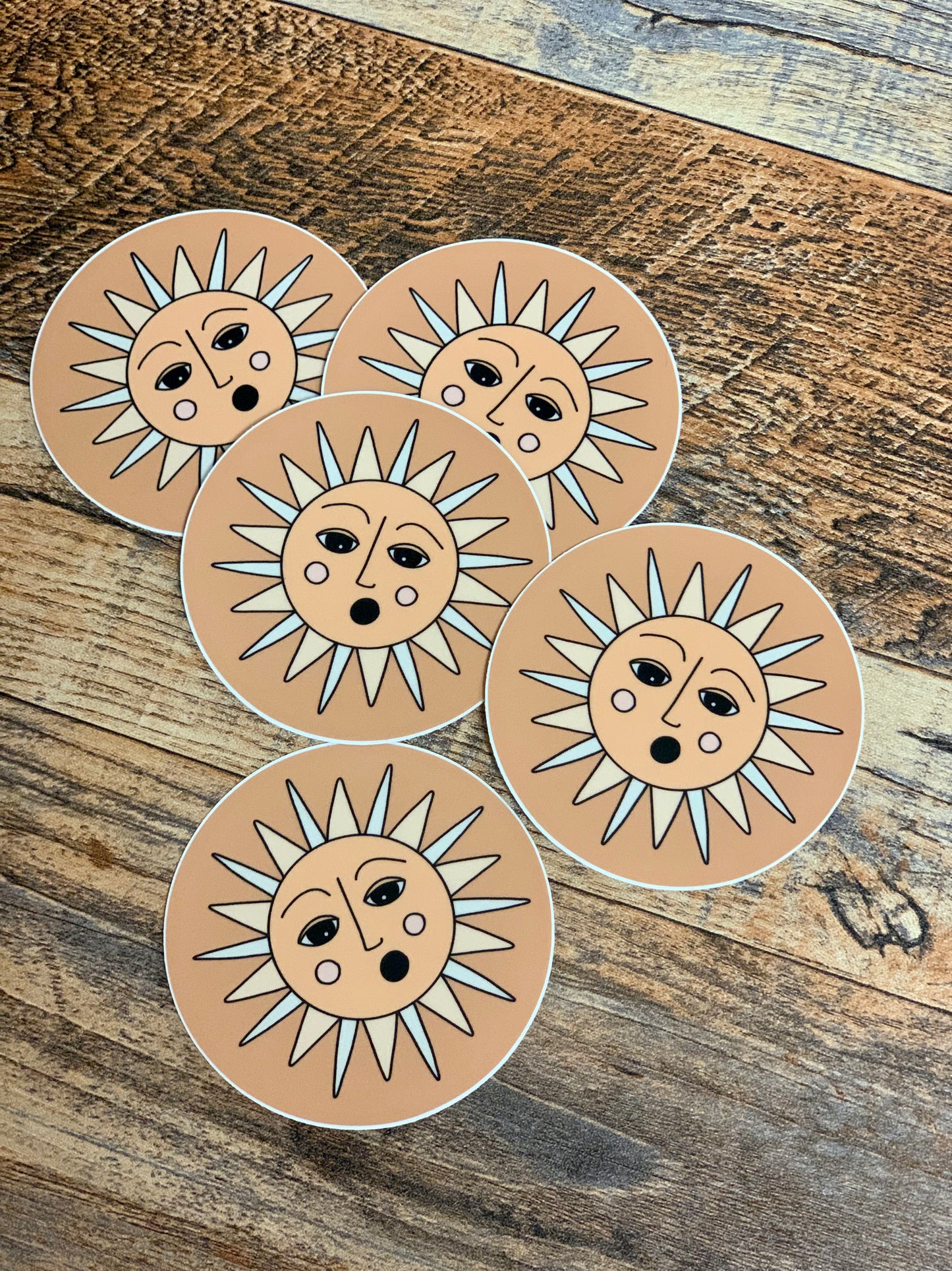 Sun sticker