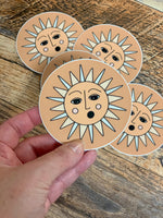 Sun sticker