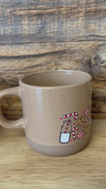 Milk & Cookies Ceramic coffee mugs