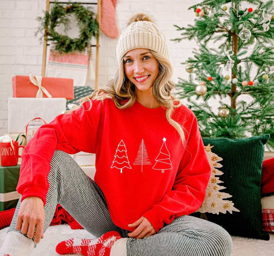 Christmas Trees transfer