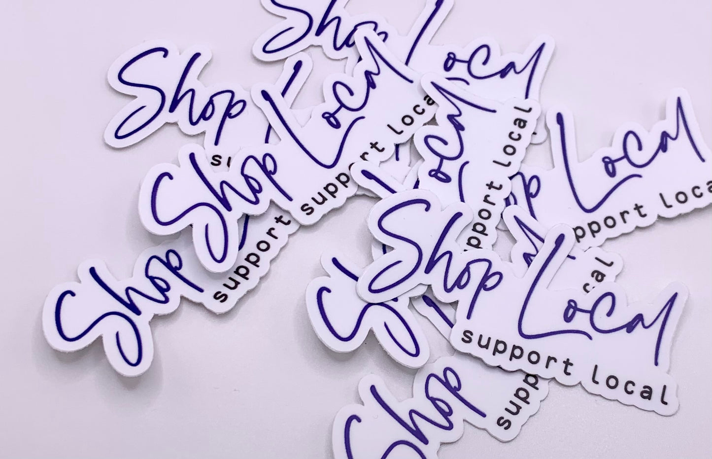 Shop Local Sticker