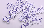 Shop Local Sticker