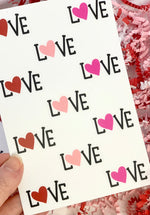 Love Sticker Sheet