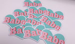 Retro Heart Babe Magnet