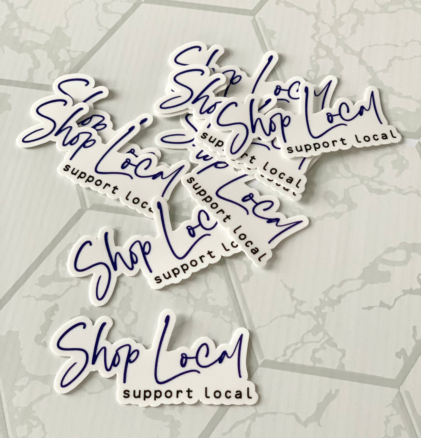 Shop Local Sticker