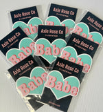 Retro Heart Babe Magnet