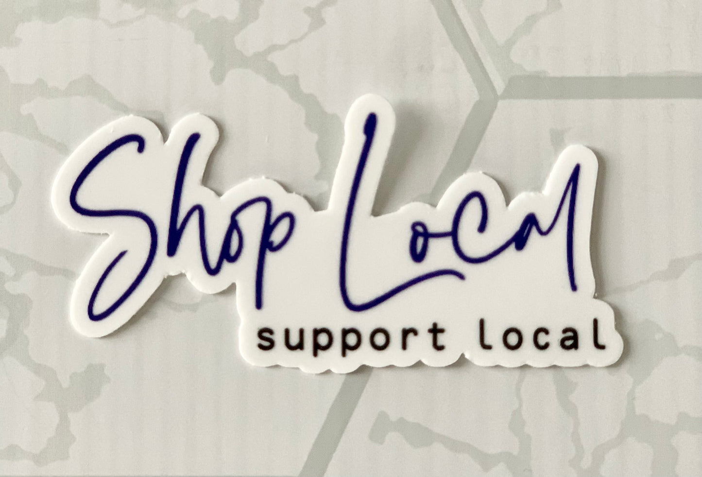 Shop Local Sticker