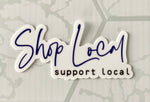 Shop Local Sticker