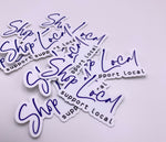Shop Local Sticker