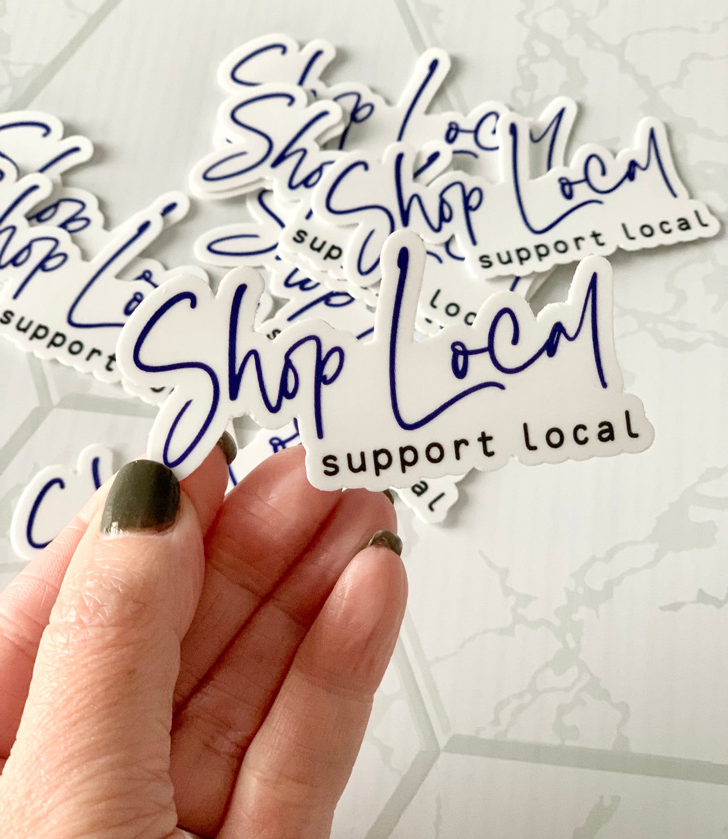 Shop Local Sticker