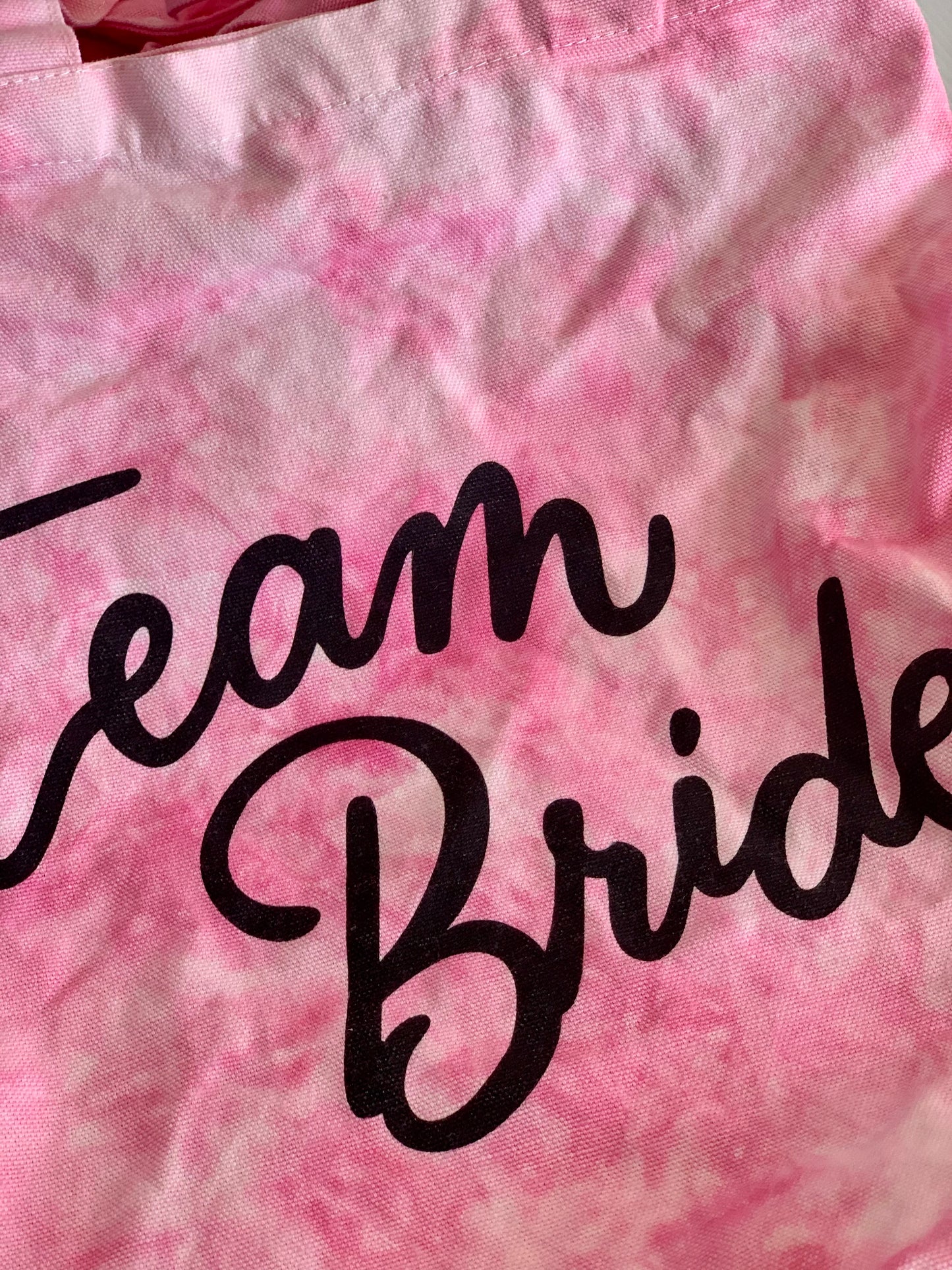 Team Bride Tote Bag