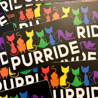 Purride pride sticker
