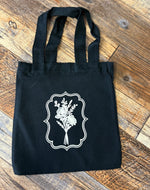 8” Wildflower - small tote bag