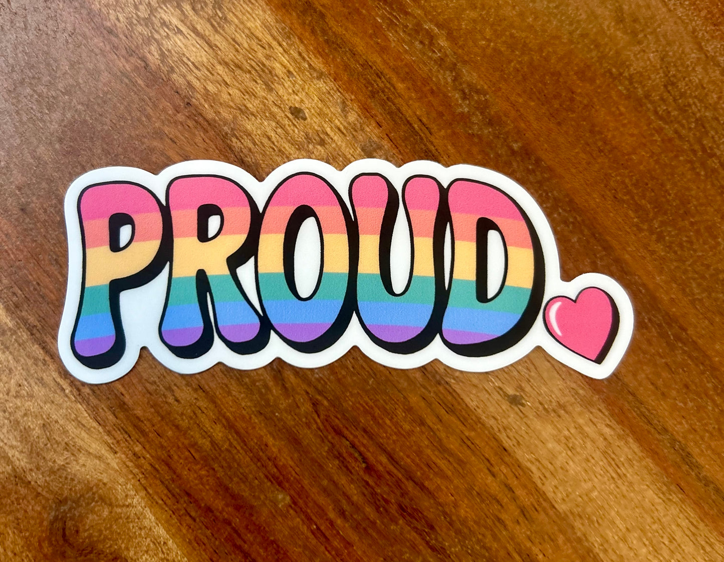 Proud rainbow Sticker
