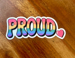 Proud rainbow Sticker