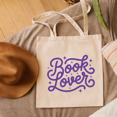 Book Lover Tote Bag