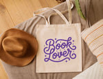 Book Lover Tote Bag