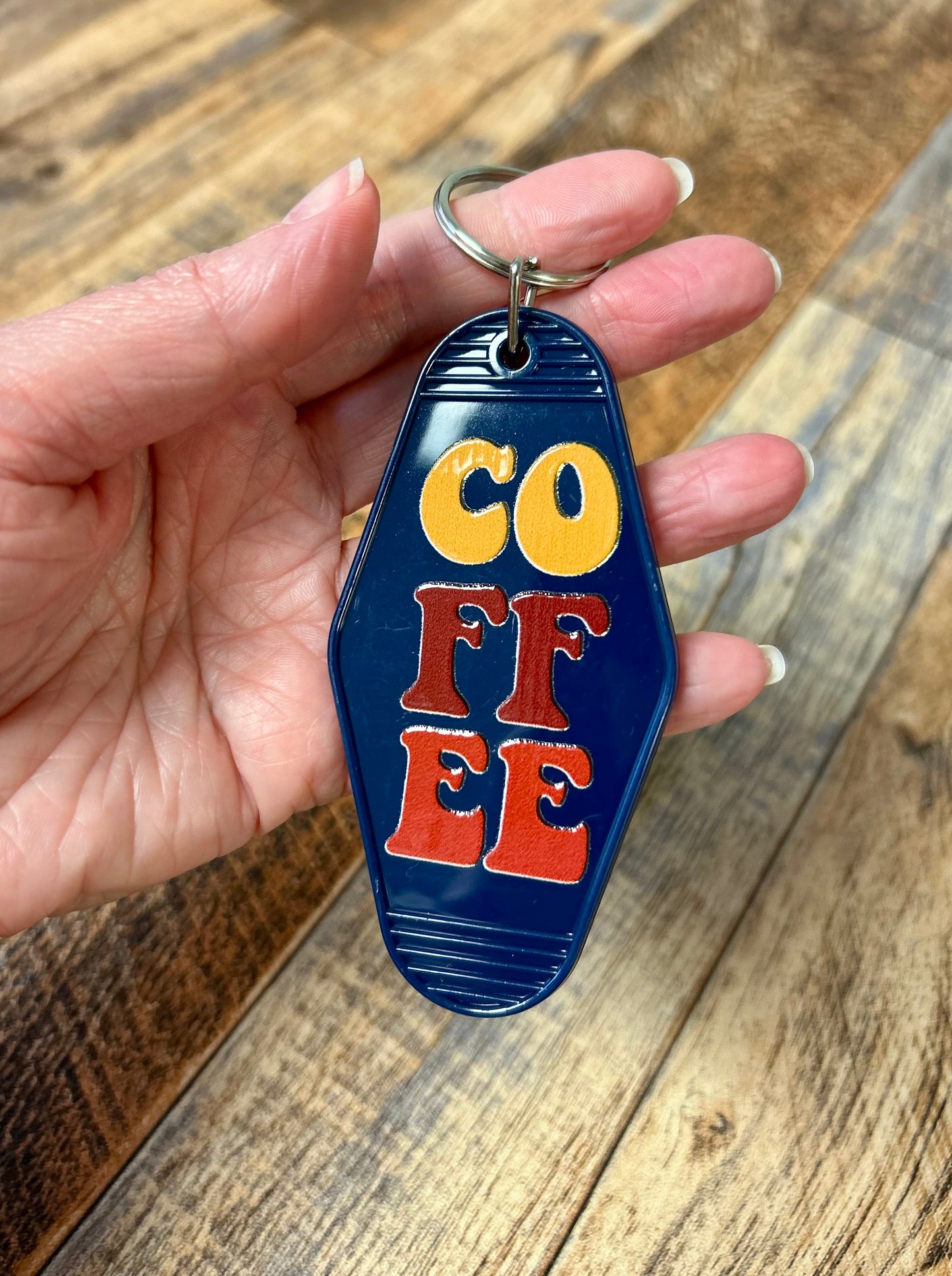 Coffee keychain
