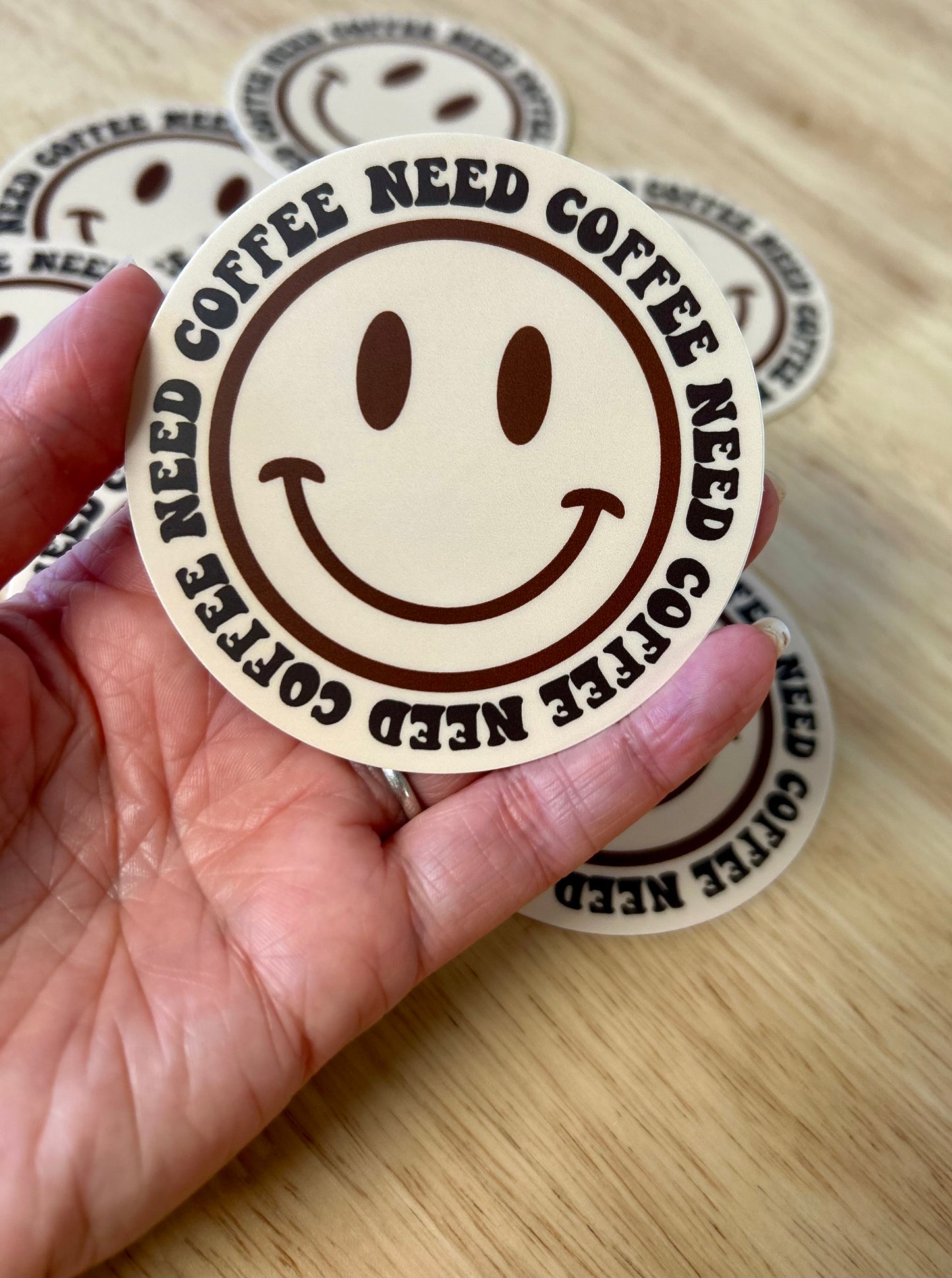 Need Coffee sticker